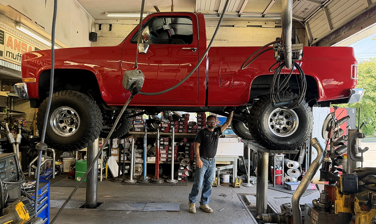 Custom exhaust installation in Olympia WA